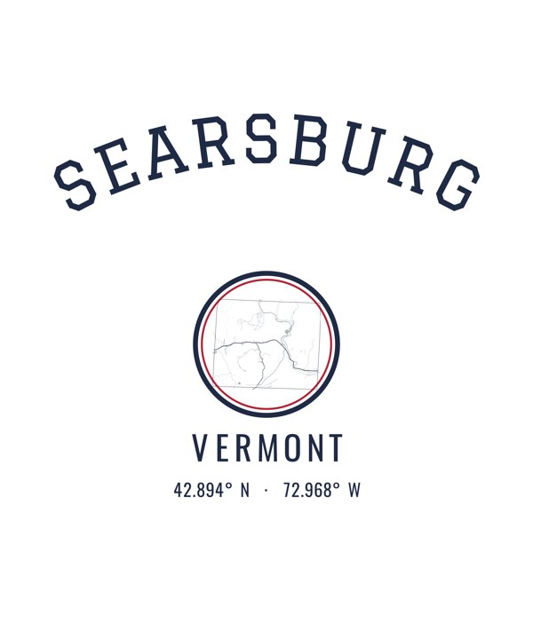 Searsburg Est. Tumbler artwork detail