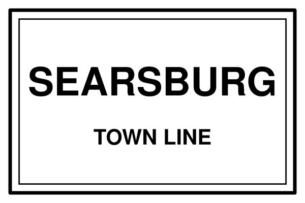 Searsburg Town Line Mug artwork detail