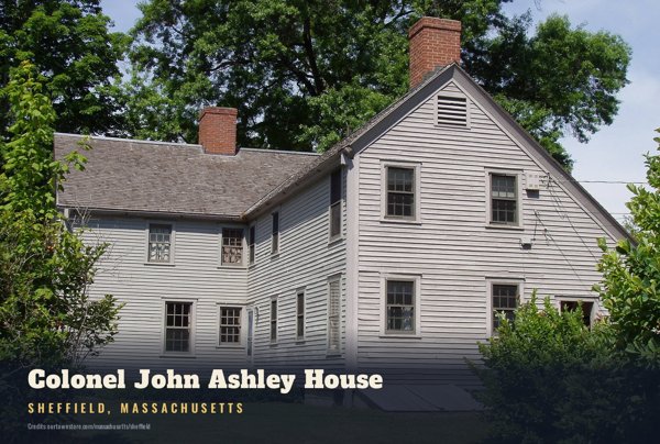 Sheffield Colonel John Ashley House Postcard artwork detail