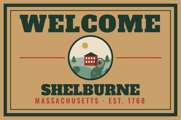 Shelburne Welcome Doormat artwork detail