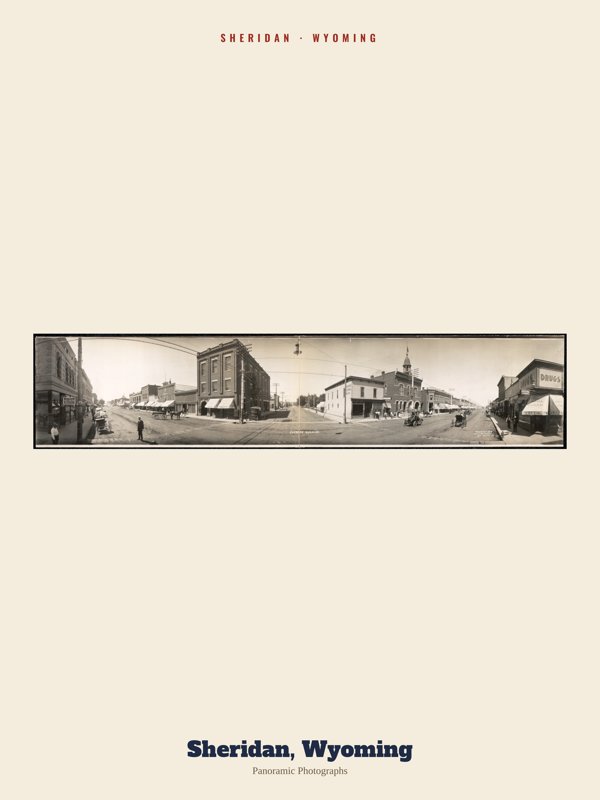 Sheridan Sheridan, Wyoming Archive Print artwork detail