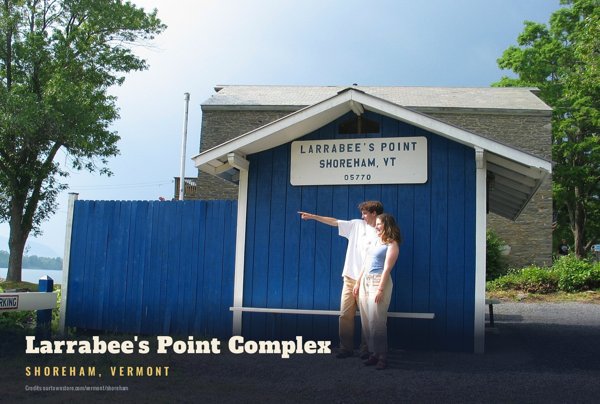 Shoreham Larrabee's Point Complex Postcard artwork detail