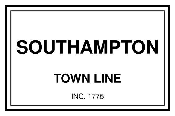 Southampton Town Line Mug artwork detail