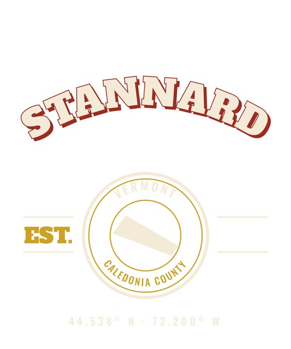 Stannard Est. Tee artwork detail