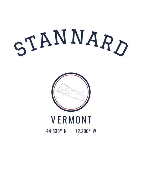 Stannard Hometown Ornament artwork detail