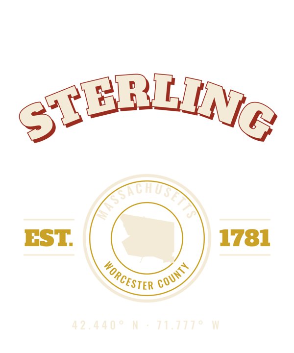 Sterling Est. Tee artwork detail