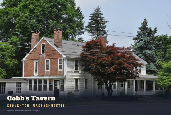 Stoughton Cobb's Tavern Postcard artwork detail