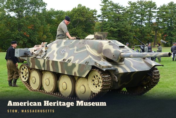 Stow American Heritage Museum Postcard artwork detail
