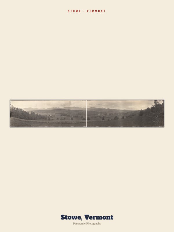 Stowe Stowe, Vermont Archive Print artwork detail