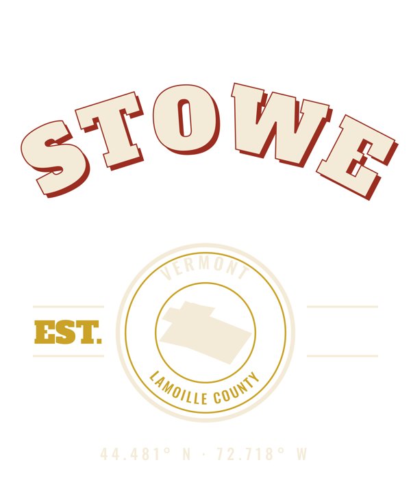 Stowe Est. Tee artwork detail