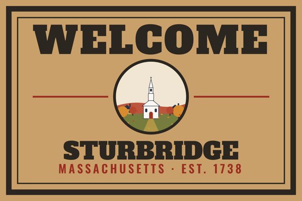 Sturbridge Welcome Doormat artwork detail