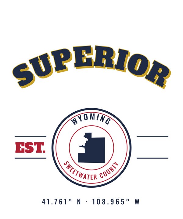 Superior Market Tote artwork detail
