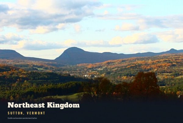 Sutton Northeast Kingdom Postcard artwork detail