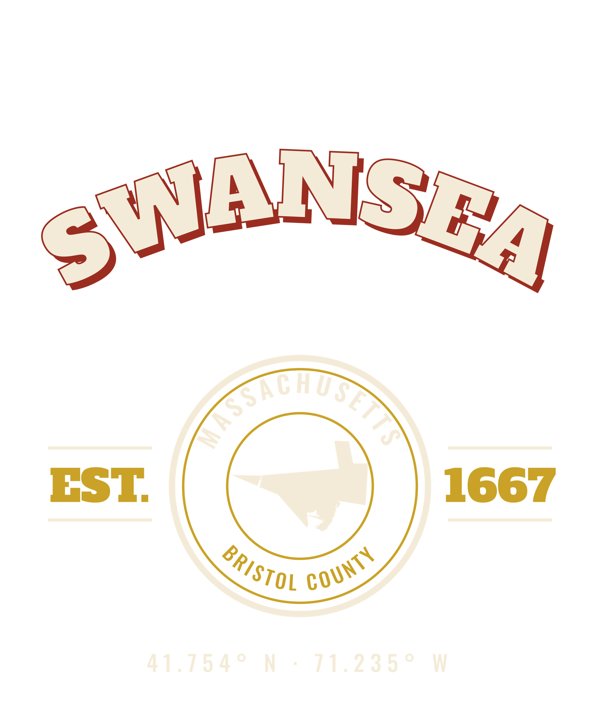 Swansea Est. Tee artwork detail