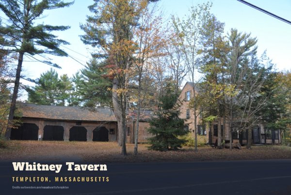 Templeton Whitney Tavern Postcard artwork detail