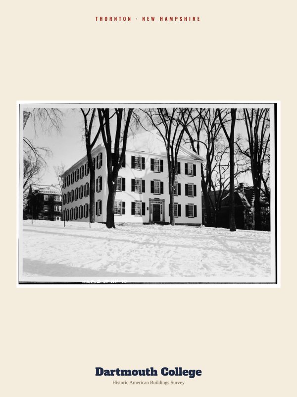 Thornton Dartmouth College Archive Print artwork detail