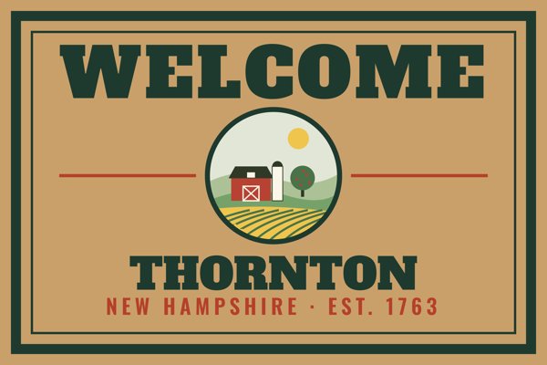 Thornton Welcome Doormat artwork detail