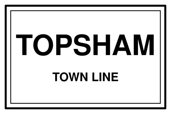 Topsham Cork Coaster artwork detail