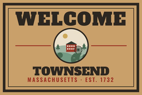 Townsend Welcome Doormat artwork detail