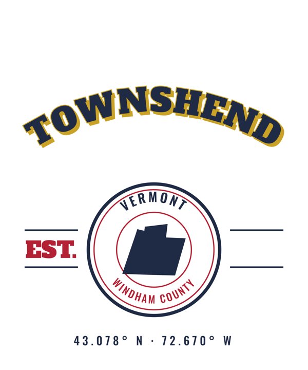 Townshend Market Tote artwork detail