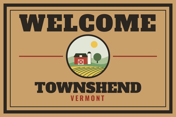Townshend Welcome Doormat artwork detail