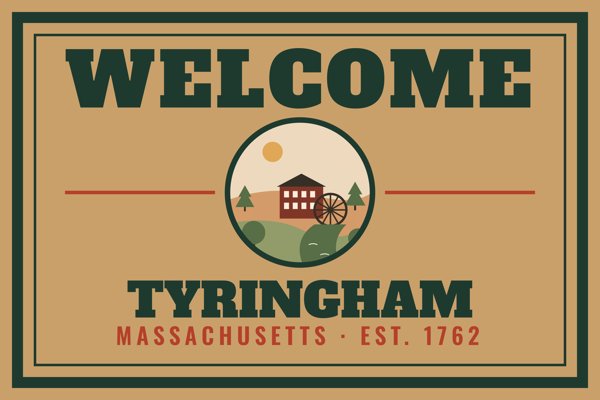 Tyringham Welcome Doormat artwork detail