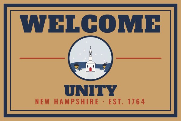 Unity Welcome Doormat artwork detail