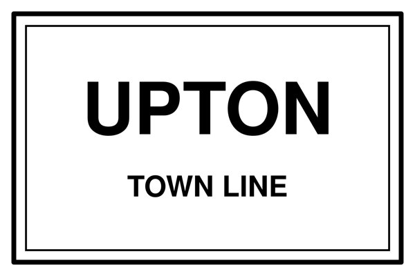 Upton Cork Coaster artwork detail