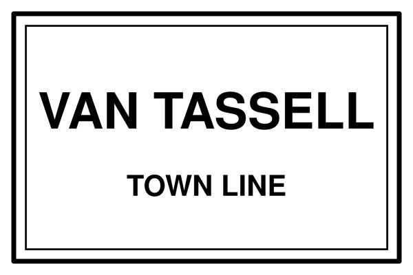 Van Tassell Cork Coaster artwork detail