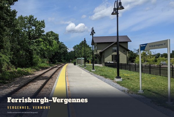 Vergennes Ferrisburgh–Vergennes Postcard artwork detail
