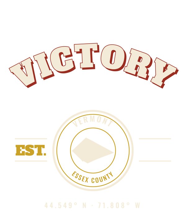 Victory Varsity Crewneck artwork detail
