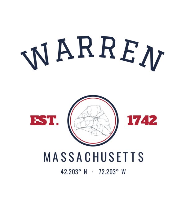 Warren Est. Tumbler artwork detail