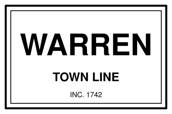 Warren Town Line Mug artwork detail