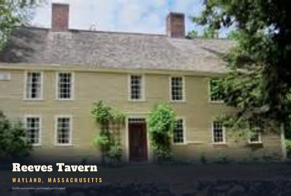 Wayland Reeves Tavern Postcard artwork detail