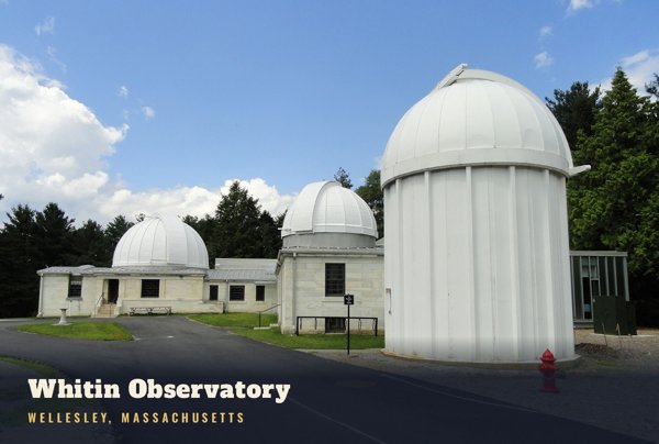Wellesley Whitin Observatory Postcard artwork detail
