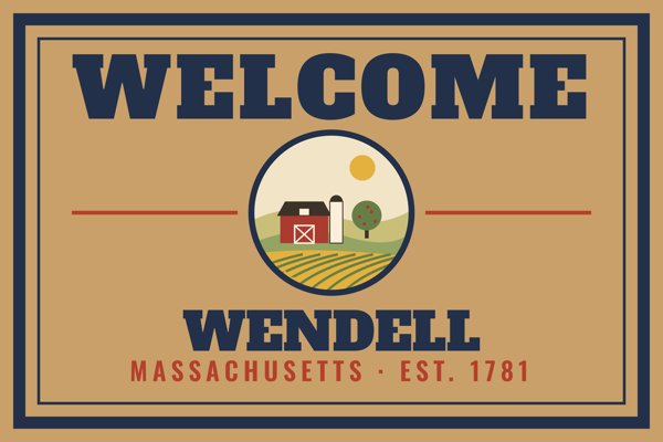 Wendell Welcome Doormat artwork detail