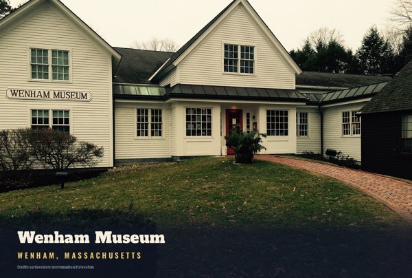 Wenham Wenham Museum Postcard artwork detail