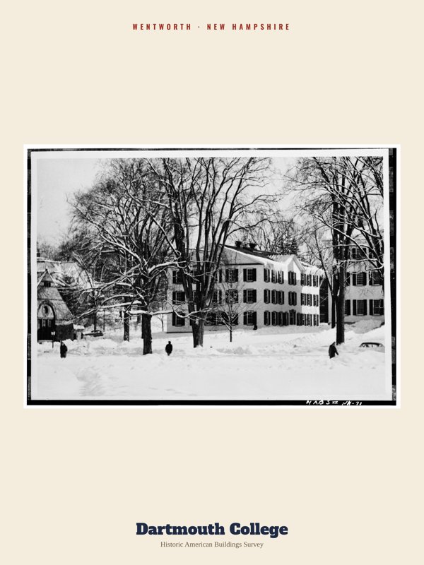 Wentworth Dartmouth College Archive Print artwork detail
