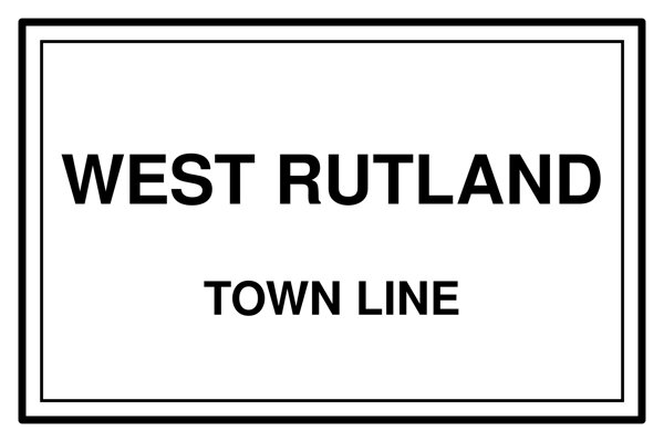 West Rutland Cork Coaster artwork detail