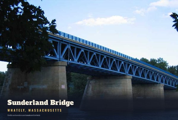 Whately Sunderland Bridge Postcard artwork detail