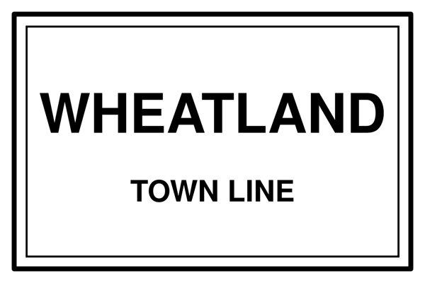 Wheatland Cork Coaster artwork detail