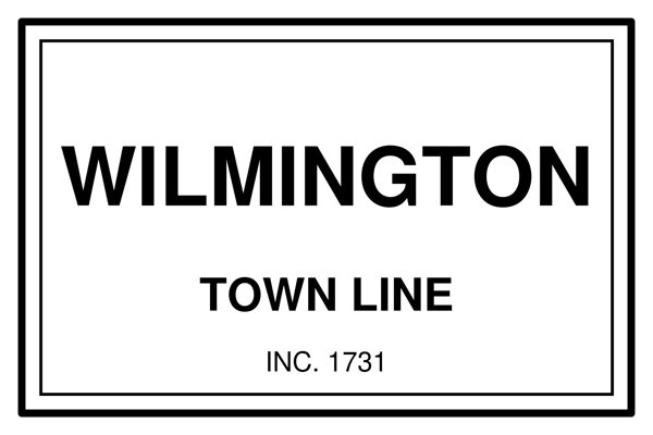 Wilmington Cork Coaster artwork detail