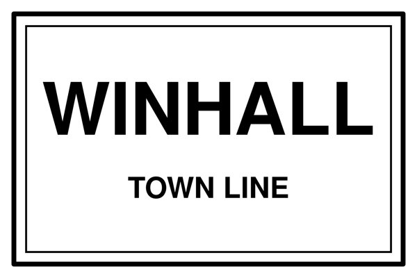 Winhall Cork Coaster artwork detail