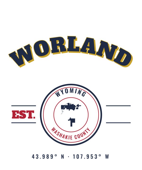 Worland Market Tote artwork detail